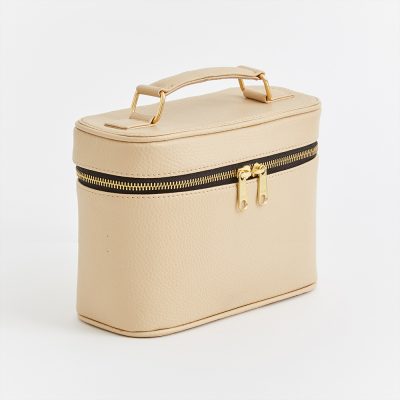 Leather vanity hotsell case